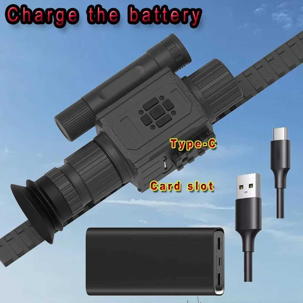 Megaorei NK008 940NM Laser IR Monocular Cross-Border Monocular Infrared Night Vision Telescope with Low Light Level Battrery Z250219
