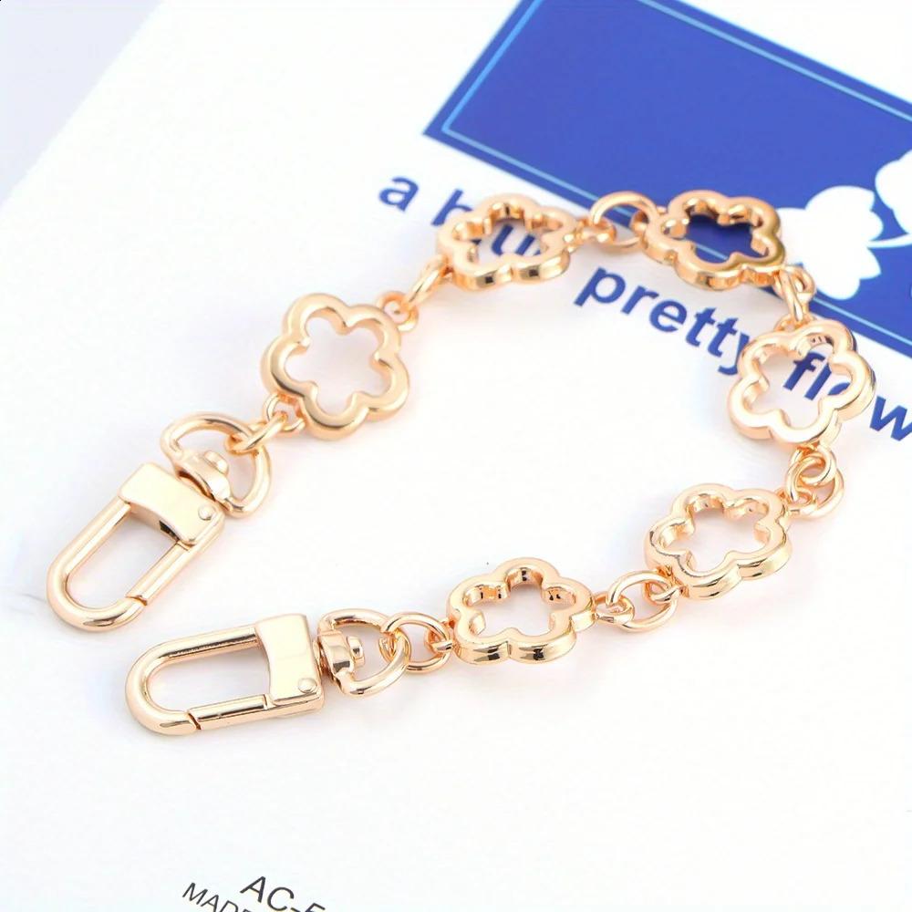 Flower Bag Extender Chain Purse Strap DIY Women Handbag Making Replacement Accessories 250213