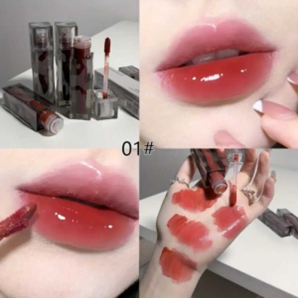 Water Light Moisturizing Mirror Lip Glaze Water Light Moisturizing Female Glass Lip Lipstick Cheap Lip GlossW250219