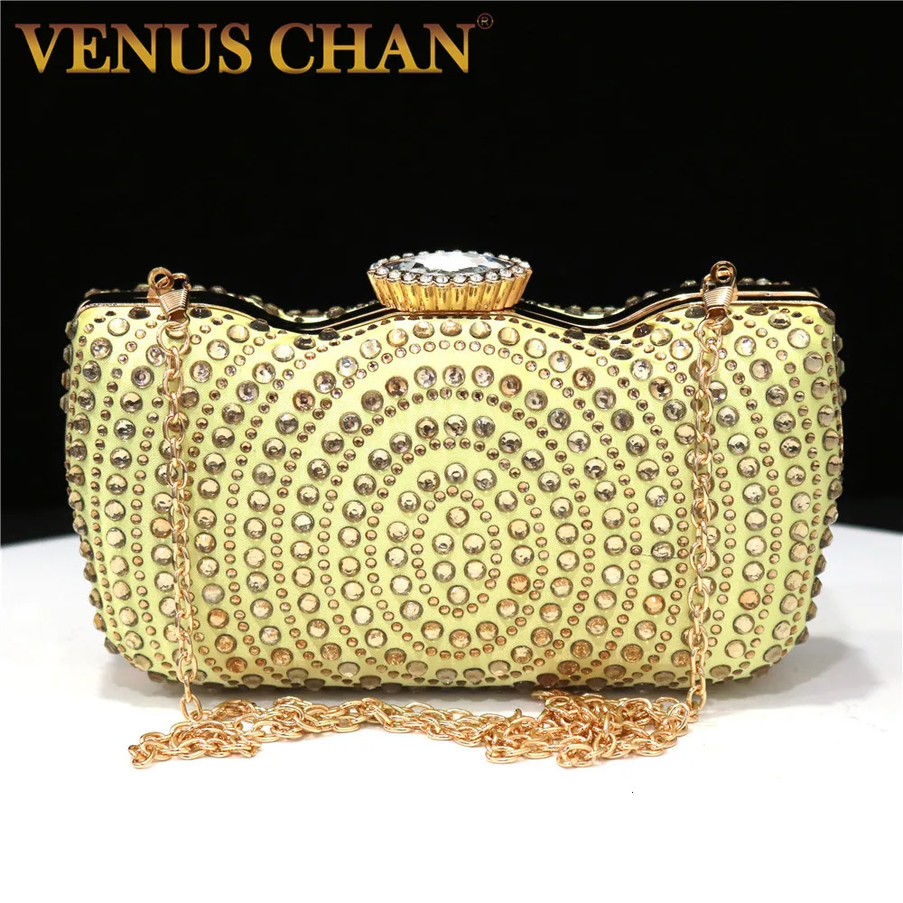 Diamonds Womens Bag Small Rhinestones Evening Dress Elegant Party y Handbag Metal Chain Shoulder Bags 250218