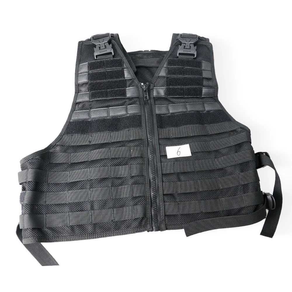 Tactical MolLE PROtective zipper vest Safety vest AdjustabLE breathabLE mesh woven Quick rEMoval MolLE vestXJ250219