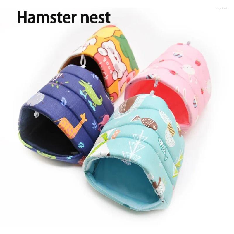 Update Hedgehog Chinchilla Hamster Small Animals Cute Nest Cave Rat Warm Bed House