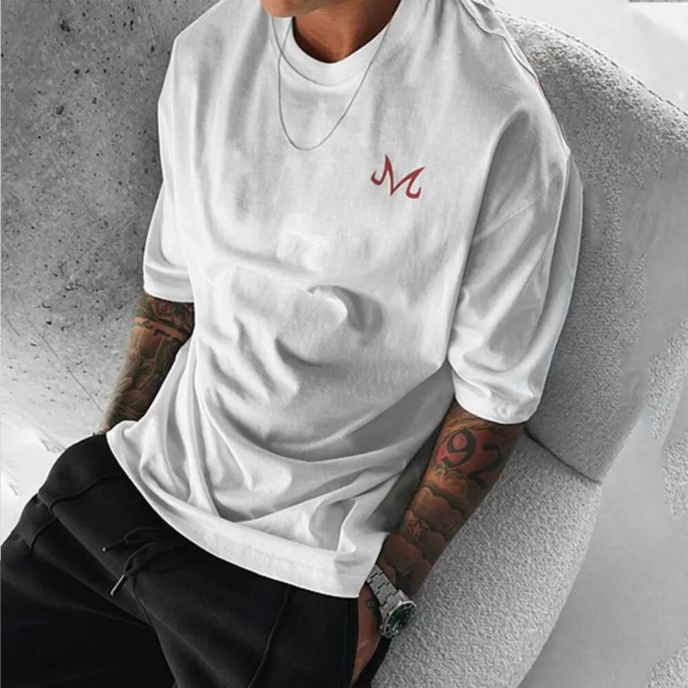 Anime&Manga T-Shirt Mens GYM Sports Cotton T Shirts for Women Japanese HIP HOP Men Clothing Y2K Streetwear Short Sleeve Tops Tee