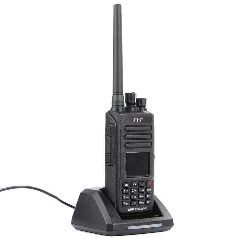 TYT MD-UV390PLUS DMR Digital Walkie Talkie MD UV390 AES256 Waterproof Dual Band UV transceiver GPS OptionalXJ250219