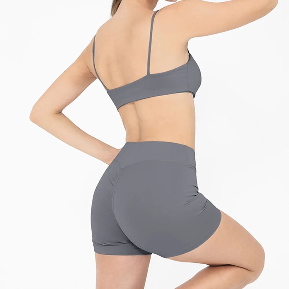 Yoga Set Women Gym Tracksuit 2 Piece Shorts Sport Suit Fitness Clothes Push Up Shorts Sports Underwear Running Workout Sportwear 250219