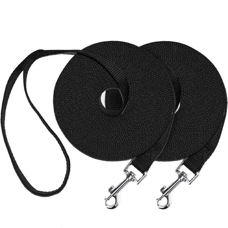 Nylon Durable and strong traction rope Pet Solid Color Long Lanyard Traction Rope for Small Large Dogs 5M 10M 20M 30M Lead ItemXJ250218