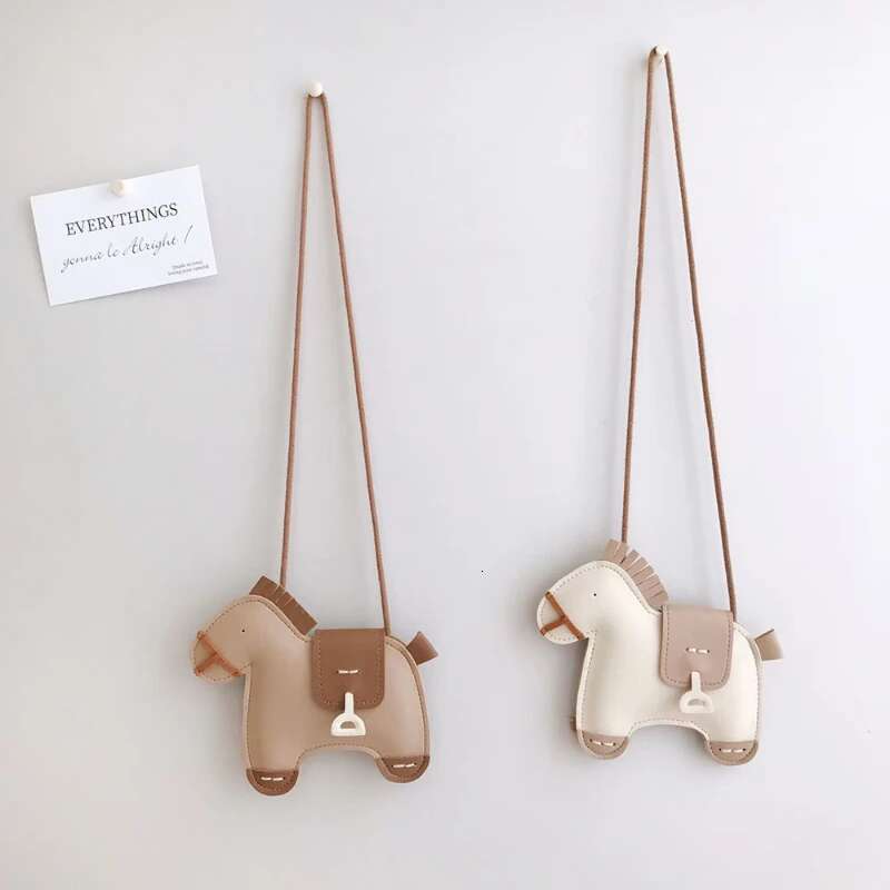 Ddmyshoesvip Children Messgener Original Shoulder Bags Boys Cute Horse Kids Bag For Girls Infantil