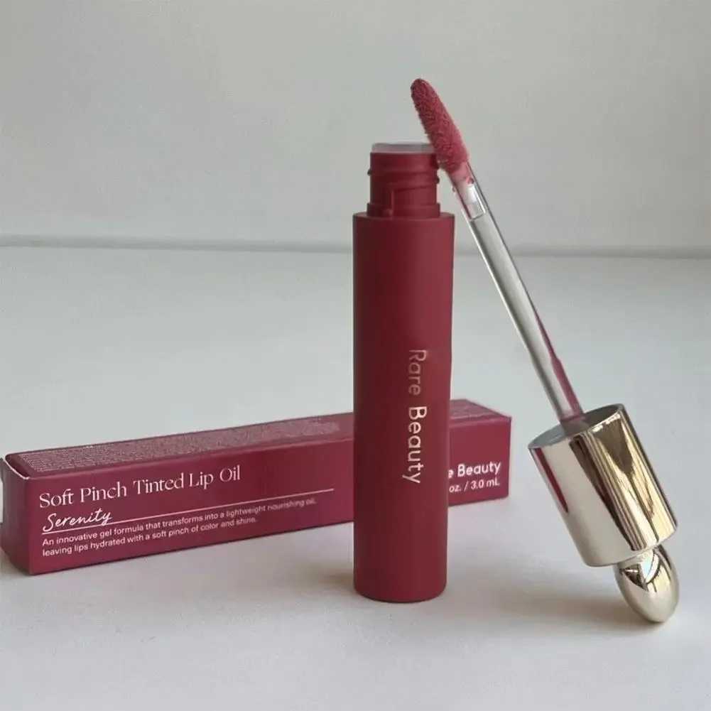 3ml For Rare Beauty Soft Pinch Tinted Lip Oil Liquid Lipstick gloss Honesty Serenity Highlighte Moisturizing Lip Glaze BW250219