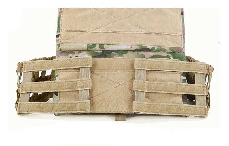 Tactical Adjustable Vest Hunting Airsoft Molle Waistcoat Hiking Assault Plate Carrier Vest Hunting Protect Outdoor EquipmentXJ250219