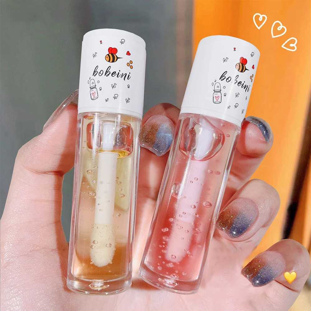 Bee lipstick water gloss glass transparent lipstick honey dry repair lipstick moisturizing lipstickW250219