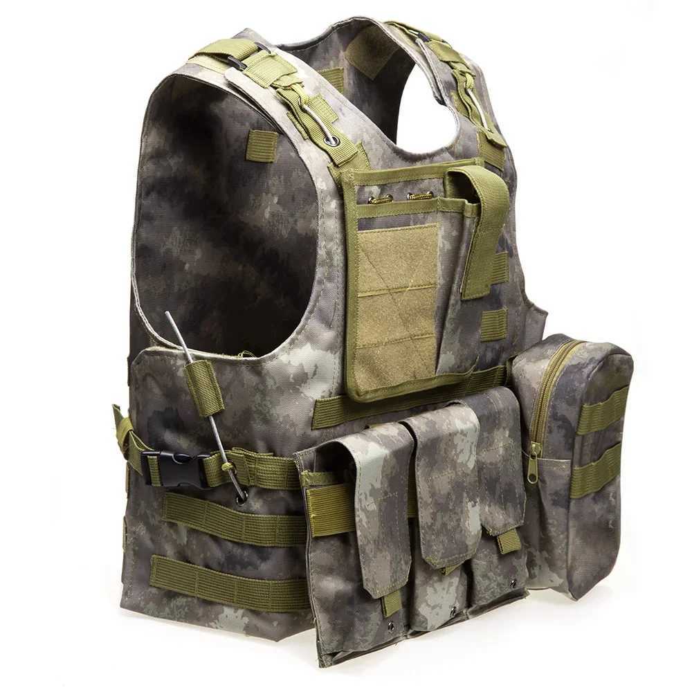 Outlife USMC Airsoft CS Military Molle Combat Assault Plate Carrier Outdoor Clothing Hunting Vest Security Outdoor VestXJ250219