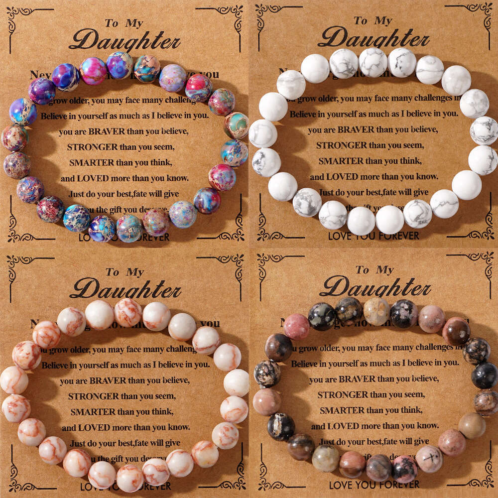 New beach chain style semi pure handmade bead bracelet with elastic rope for both men and women