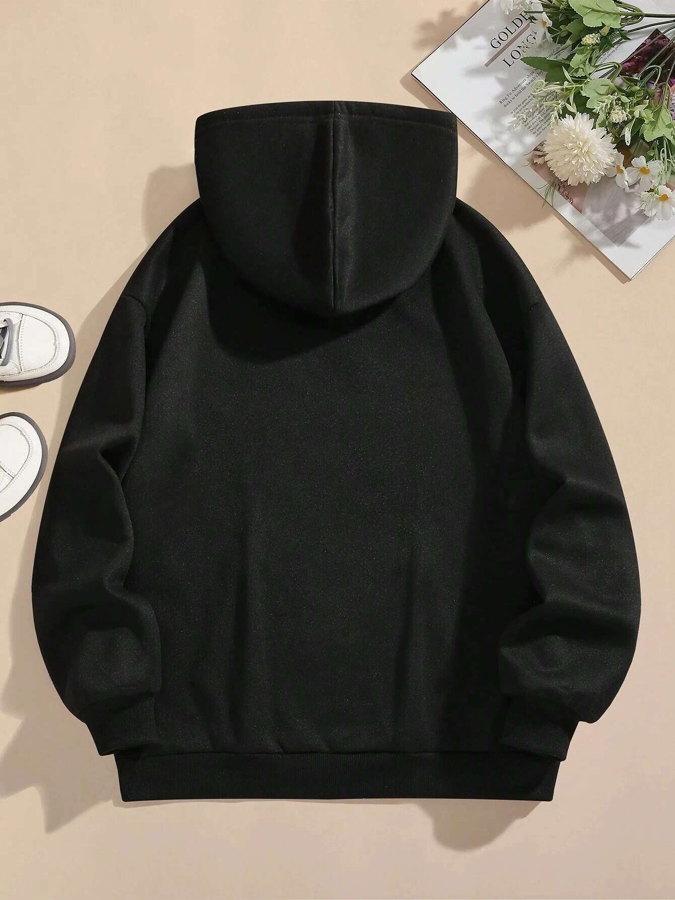 I'm Just A Girl Simple Printing Women Hoody Haruku Loose Clothes Fleece Warm Comfortable Hoodie Vintage Autumn Crewneck Top