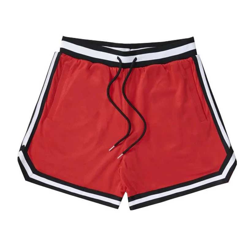 Mens double-decker Sports Shorts Mesh Quick Dry Loose Training Shorts men new Summer Fitness Joggers Casual Breathable Shorts W250219