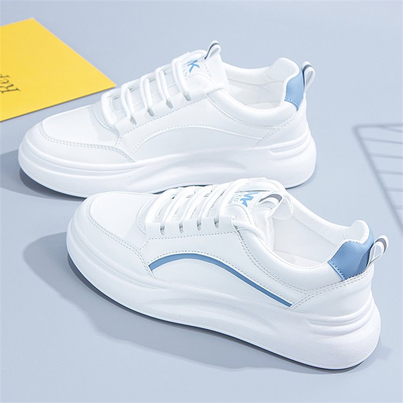 Free shipping designer Running Shoes for woman 2025 Spring and Autumn New Collection sport outdoor white-blue shoes