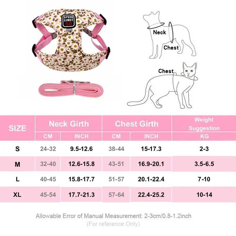 No Pull Dog Harness Leash Set for Small Medium Dog Reflective Harness Vest Walking Lead Leash For Small Dogs Chihuahua PugXJ250218