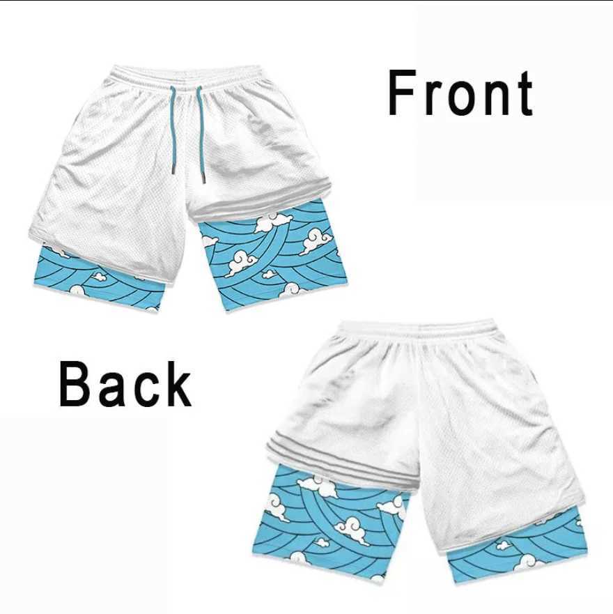 Devil Killer Running Shorts 2 in Double Layer Sports Shorts Gym Fitness Shorts Training Slow Running Bottom W250219