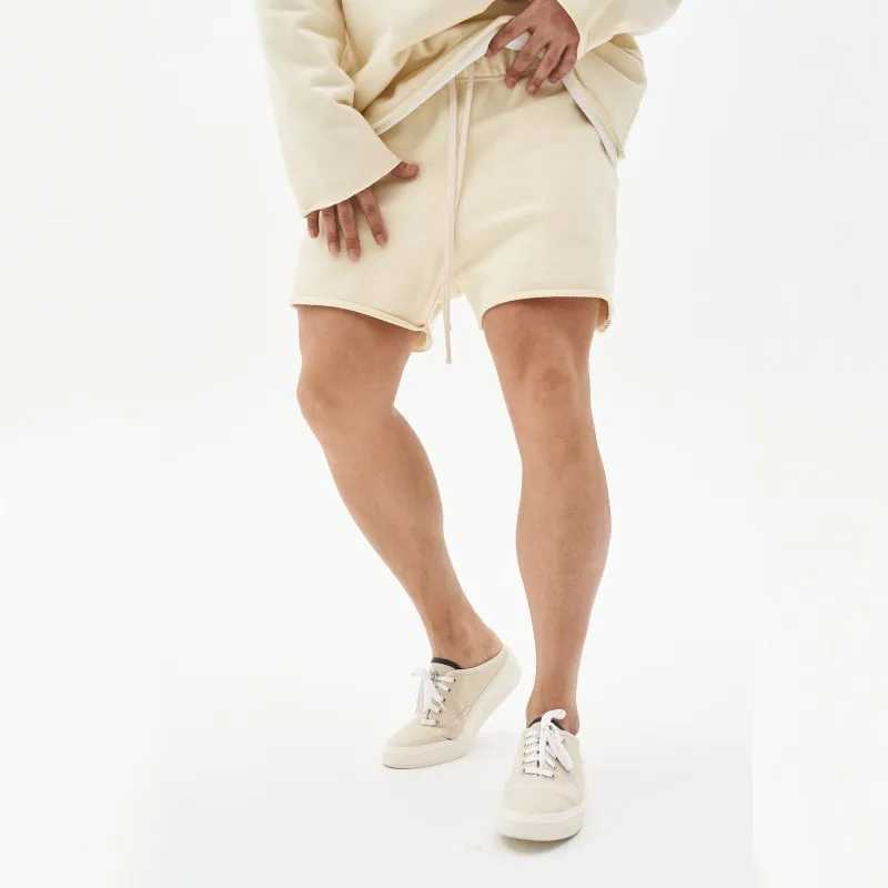 Mens Shorts Casual Short Pants Ripped Cotton Gym Shorts Mens Jogger Workout W250219