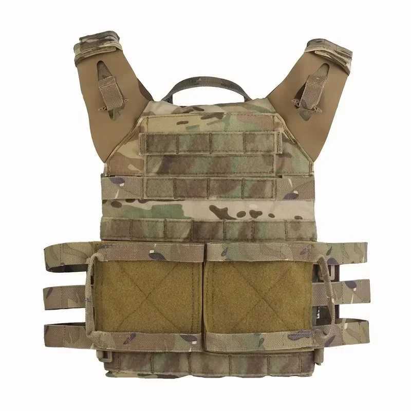 New JPC Tactical Vest 2.0 MOLLE Jumper Plate Carrier Quick Release Hunting Airsoft Vest Combat Training Protective ArmorXJ250219