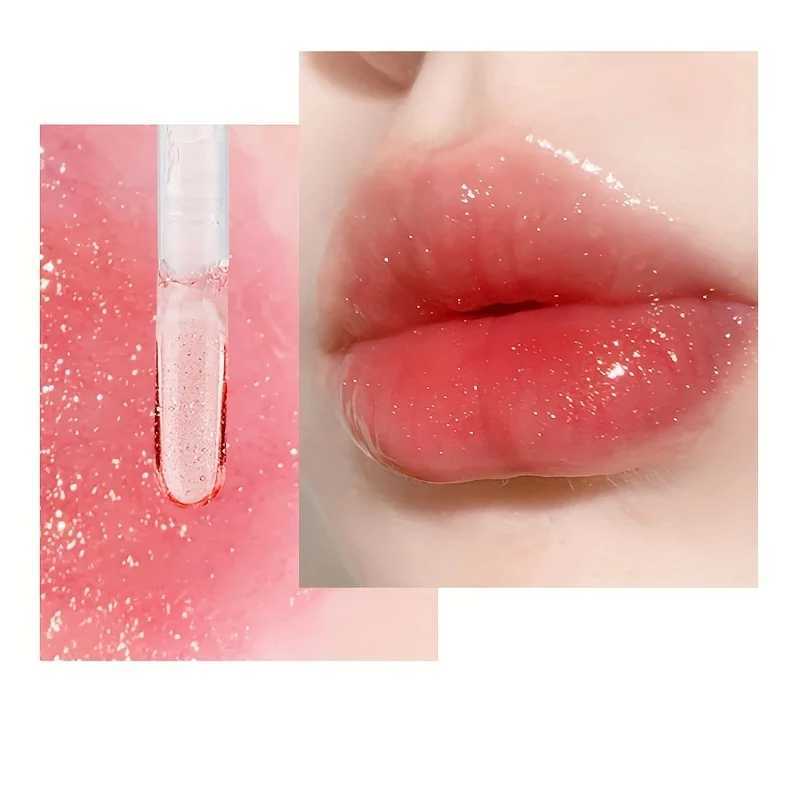 Strawberry Pink Beep Lip Gloss Lip Oil Translucent Lip Gloss lW250219