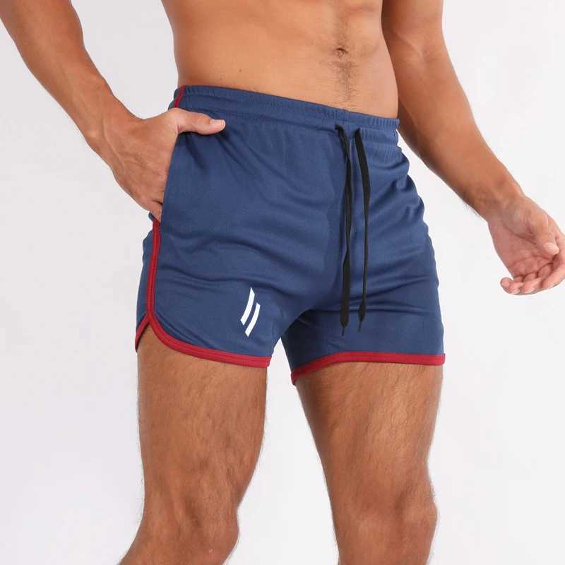 New Summer mens running shorts Single-layer mesh quick-drying breathable fitness training shorts Mens jogging fitness shorts W250219
