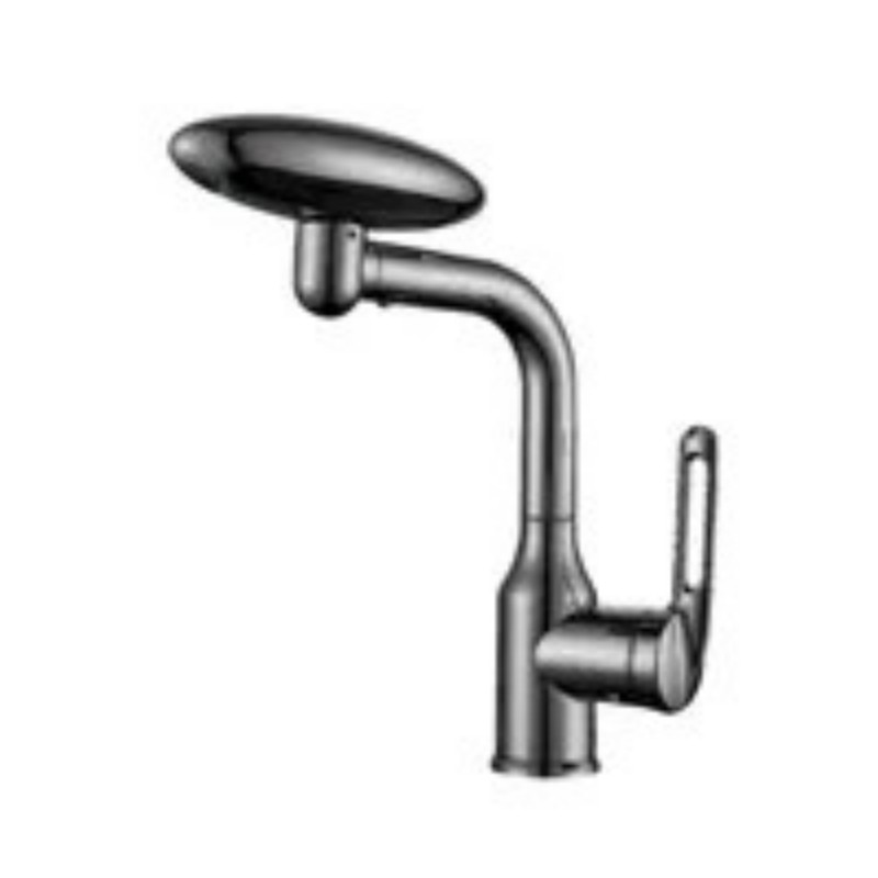 Bathroom Sink Faucets Multi Function Waterfall Basin Faucet 4-mode Flow Type Spray 360 ° Rotation Single Cooling