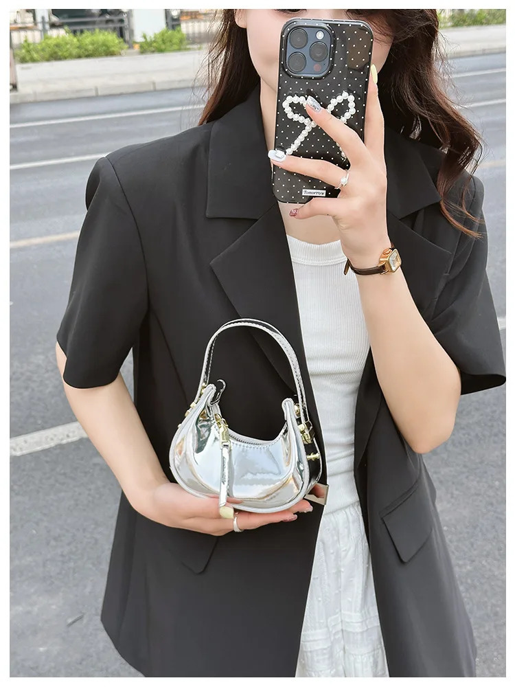 Laser Glossy Patent Leather Crossbody Bag for women Tote Bag Mother Kids Bags for Girl Purses and Handbags 250219
