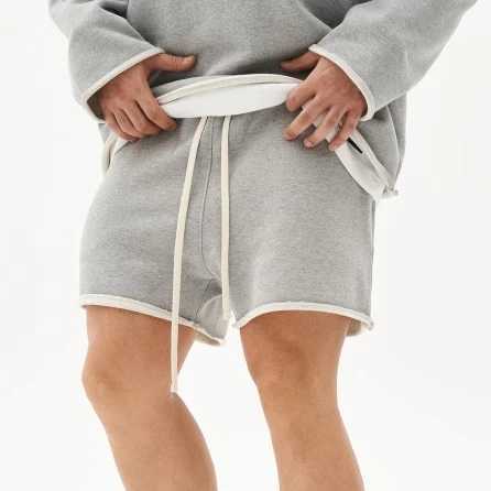 Mens Shorts Casual Short Pants Ripped Cotton Gym Shorts Mens Jogger Workout W250219