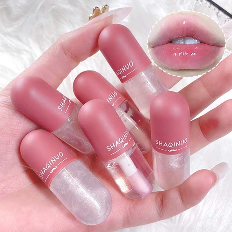 Shuiguang capsule lip honey kit moisturizes and moisturizes the mirror surface sparkling colorless transparent glass lip oilW250219