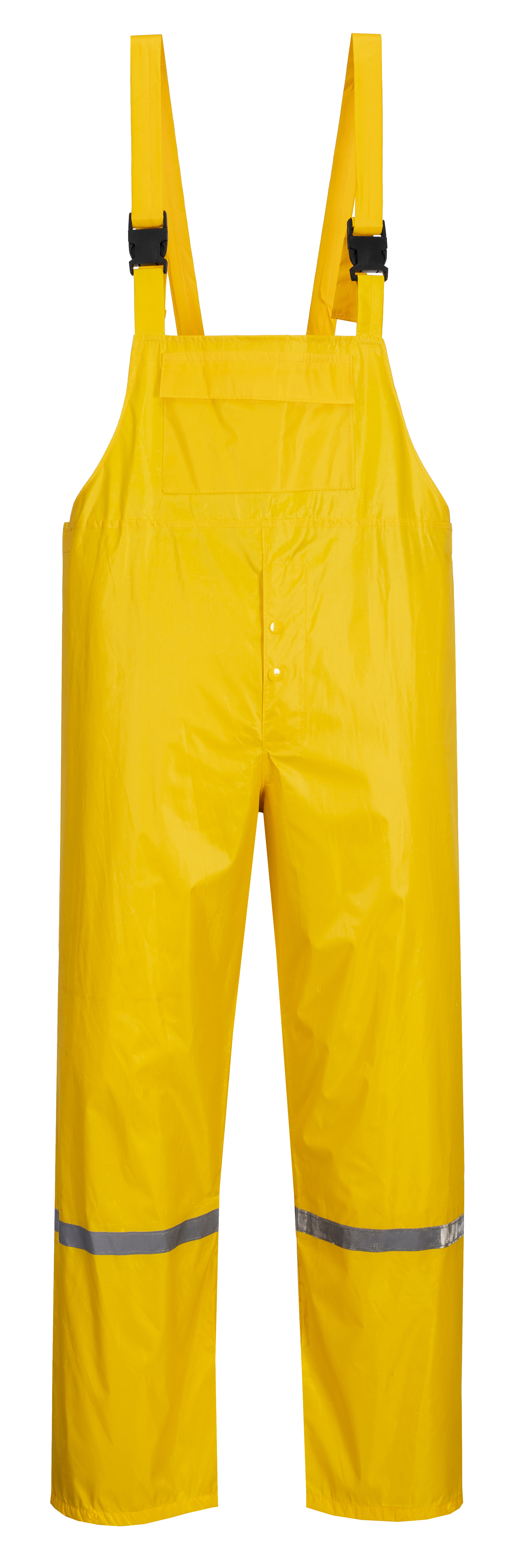 Water-Resistant Polyester PVC Jacket & Pants Set with Bright Reflective Stripes RS005