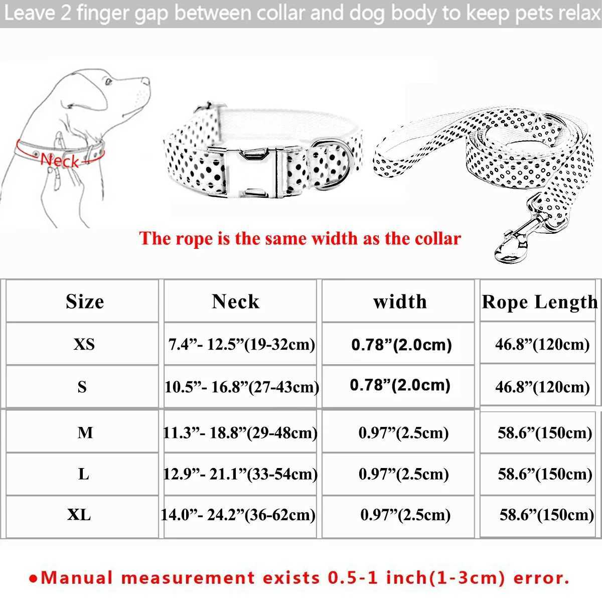 Personalized Leopard Green Field Pet Collar Camouflage Nylon Printed Dog Collar Free Engraved ID Leash Set Adjustable for DogsXJ250218