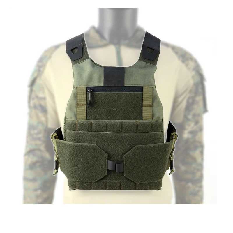 Tactical Vest Airsoft Lightweight FCSK2.0 Vest Combat Hunting Quick Release Plate Carrier Elastic Cummerbund Vest GearXJ250219