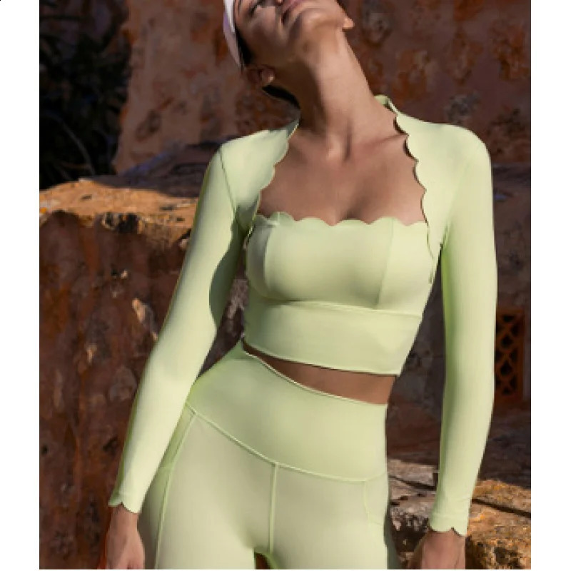 Black Square Neck Tight High Elastic Skinny Yoga Sports Long Sleeves Fashion Compression Pants Fitness Leggings Workout Tights 250219