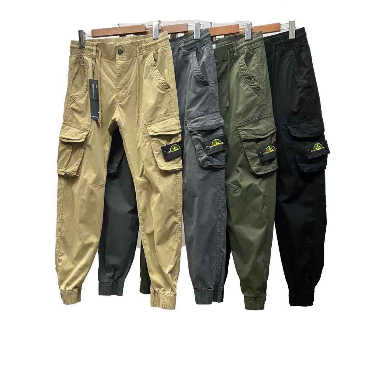 Mens cargo pants Designer Fashion label Compass pants and Autumn loose pocket leg pants358 Z251127