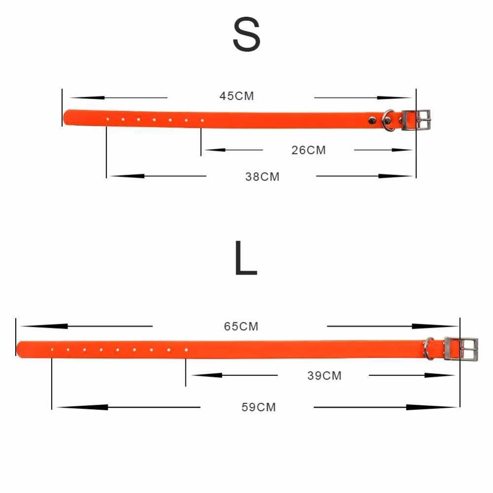 JanPet Fashion TPU Dog Pet Collars High quality waterproof deodorant Resistant dirt Easy clean collars 10 Colors Pet ProductsXJ250218