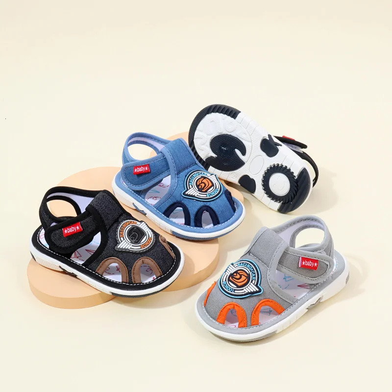 Baby Sound Shoes Toddler Prewalking Summer Cute Animal for Boys and Girls Kid Squeaky Sneaker MY2402 250219