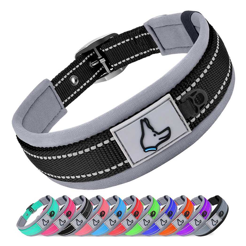 Solid Dog Collars Nylon Dog Collar For Small Medium Large Dogs Teddy Keji Pitbull Bulldog Beagle W250219