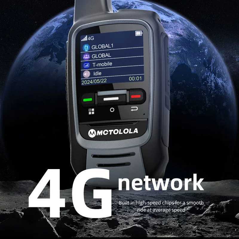 MOTOLOLA Global -4G POC walkie talkie 5000 kilometers remote walkie talkie global police civilian fleet walkie talkie (free)XJ250219