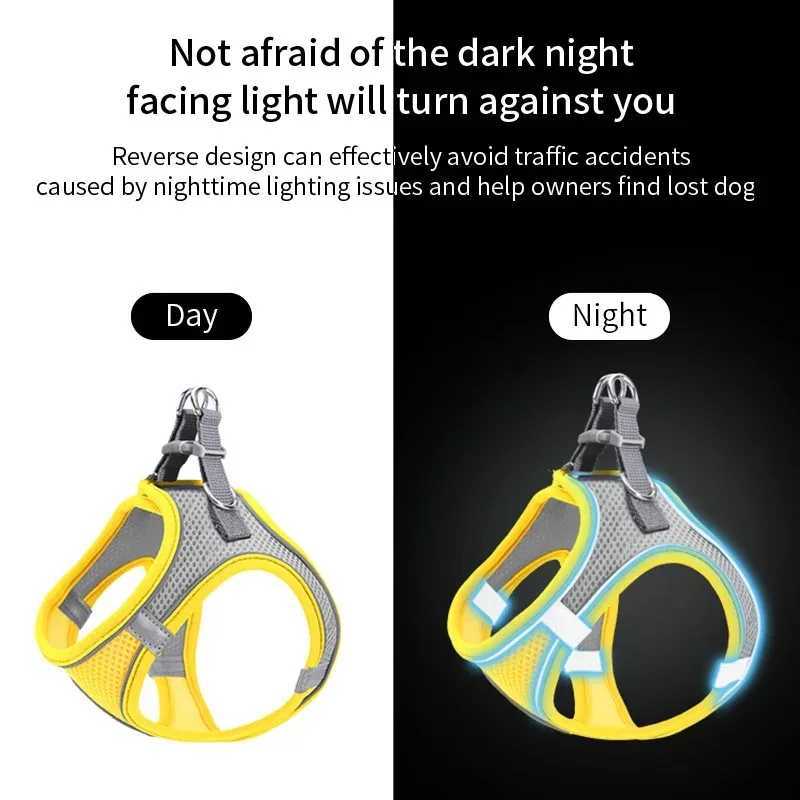 Dog Harness Leash Set for Small Dogs Adjustable Puppy Cat Harness Vest French Bulldog Chihuahua Pug Outdoor Walking Lead LeashXJ250218