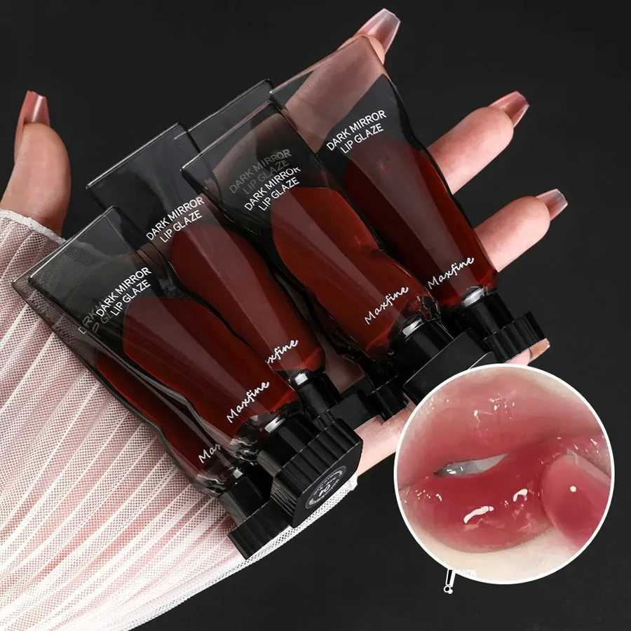 Lip Gloss Durable Waterproof Non-fading Transparent Glass Mirror Lip Gloss Cosmetics Liquid LipstickW250219
