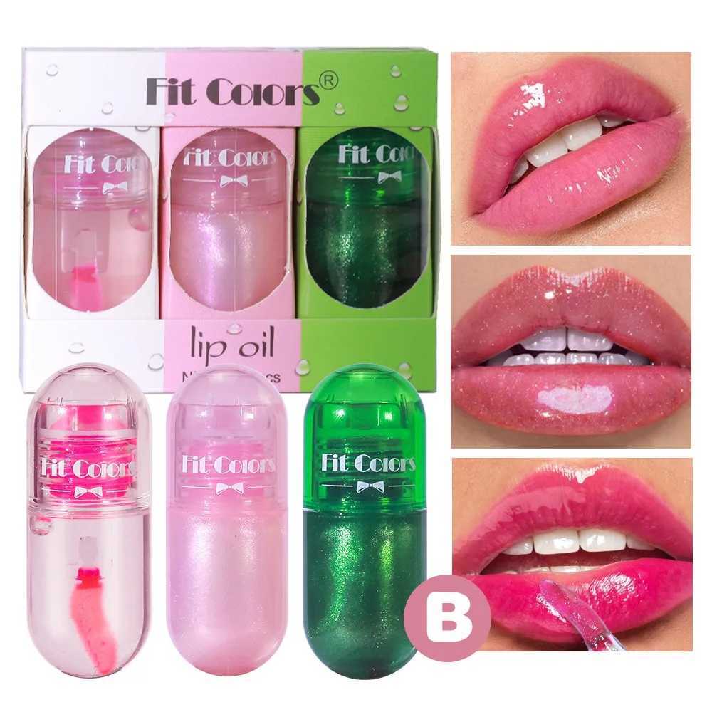 Mini Capsule Color Change Lip Color lipstick Gloss Moisturizing Transparent Gloss Nutritional Liquid lipstickW250219