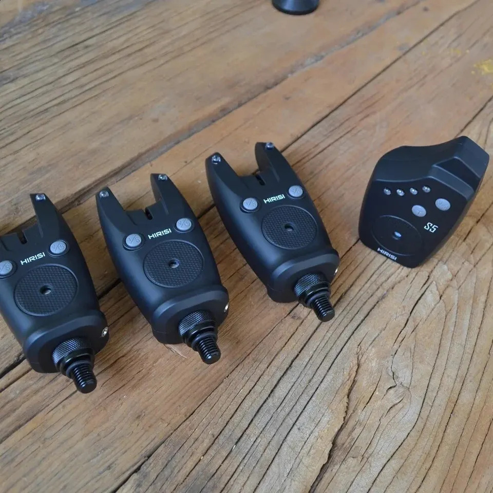 Hirisi Wireless Carp Fishing Alarm Set Waterproof Fishing Bite Alarms Fishing Bite Indicator Fishing Accessories S5 250218