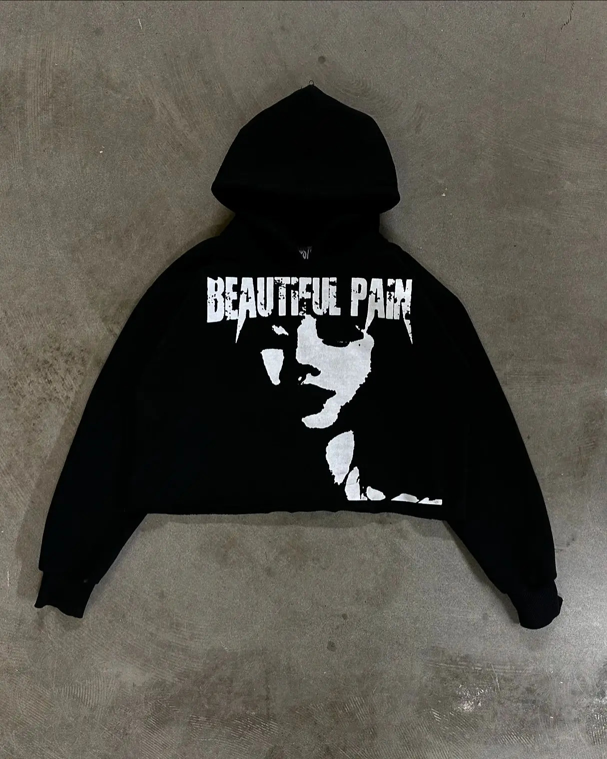 Streetwear Vintage Hoodie Coat Printed Graphics Oversize Zipper Hoodie Men Women Y2K Harajuku Hip Hop Goth Casual Sweatshirt 250219