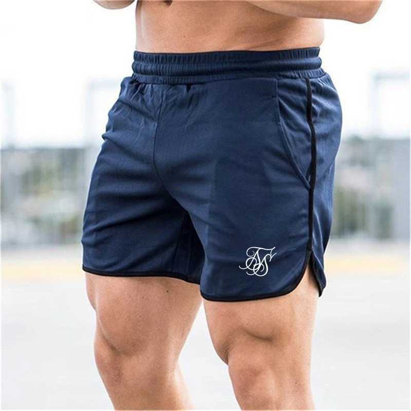 2024 Summer New Mens Trendy Brand Cotton Sports Shorts Sik Silk Printed Gym Fitness Leisure Slow Running Training Sports Shorts W250219