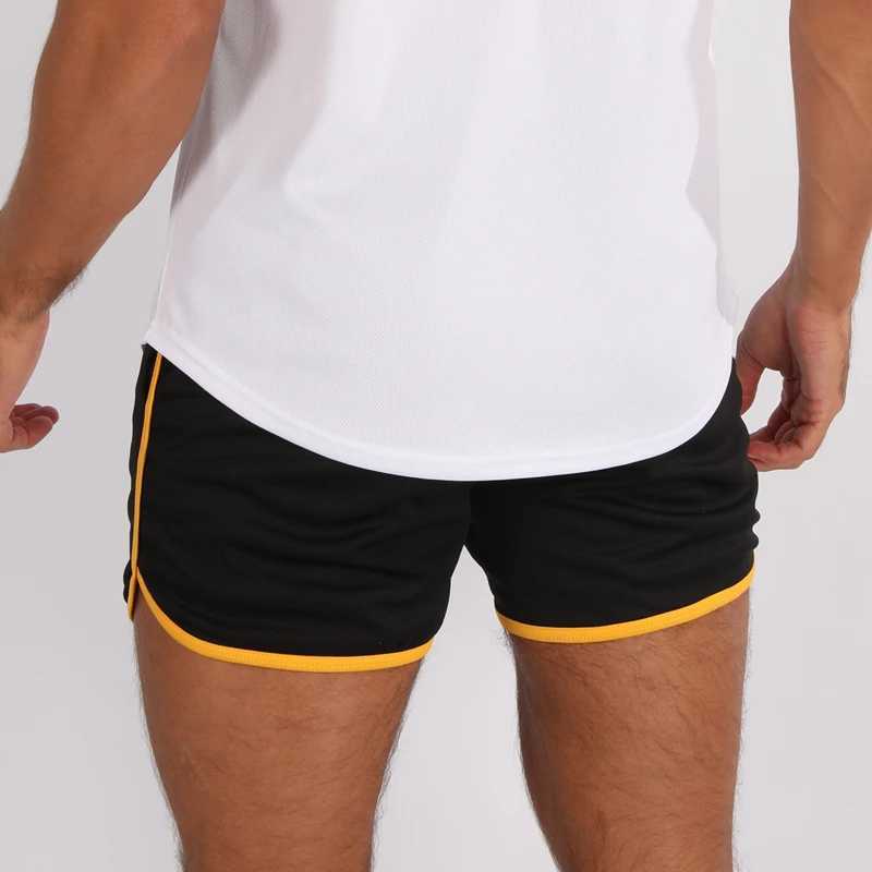New Summer mens running shorts Single-layer mesh quick-drying breathable fitness training shorts Mens jogging fitness shorts W250219