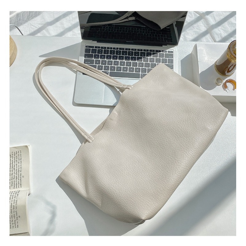 Elegant Ladies' High-Quality PU Leather Shoulder Tote - Versatile & Fashionable