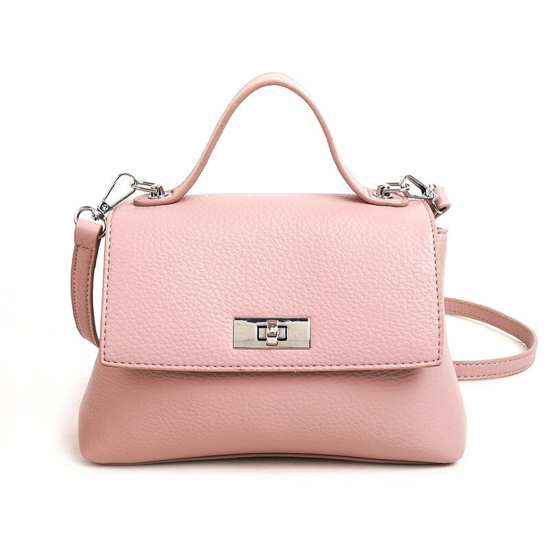 Genuine leather 2025 new light luxury women's small simple and versatile fashion single shoulder diagonal cross Kelly bag #swissmilitary