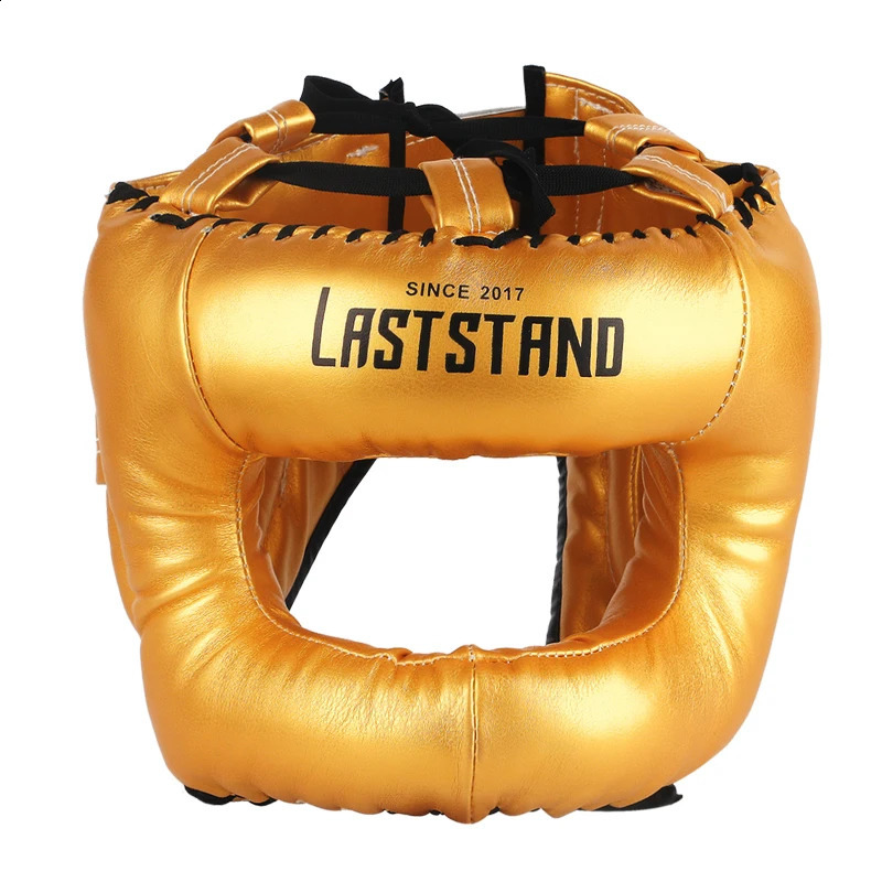 Boxing Helmet Sanda Training Head Protector Guard Boxing Muay Headgear Thai Helmet Kickboxing Head Gear Protective GYM Equipment 250218