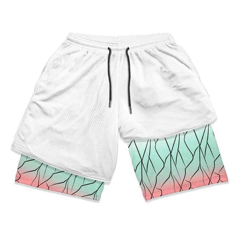 Devil Killer Running Shorts 2 in Double Layer Sports Shorts Gym Fitness Shorts Training Slow Running Bottom W250219