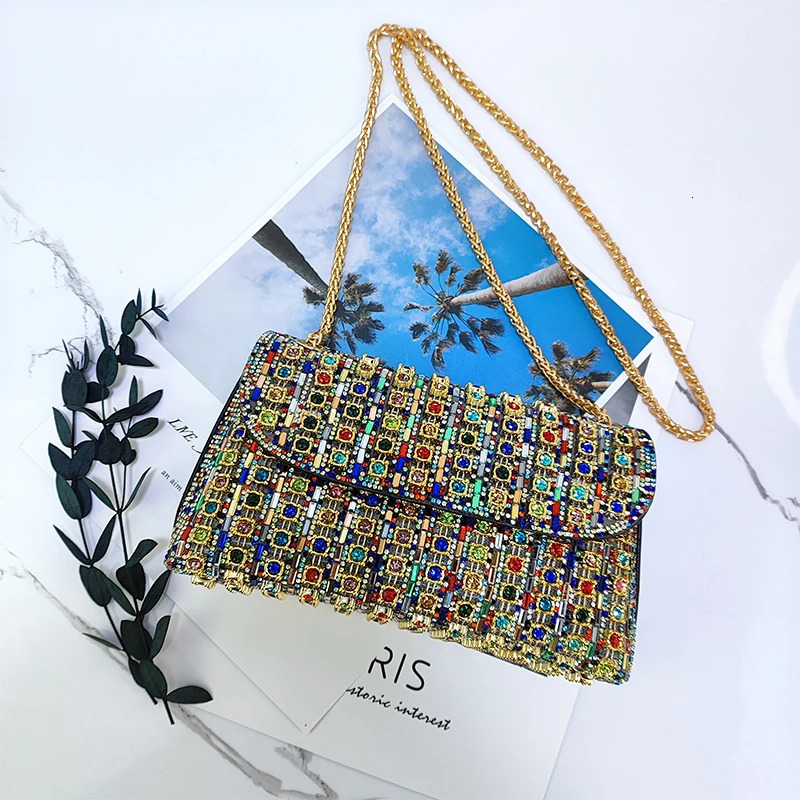 JIOMAY Fashion Bag for Party Women Elegant And Versatile Rhinestone Purse y ner Handbags High Quality Tote 250218